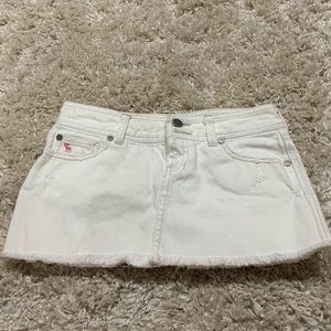 White Abercrombie Skirt